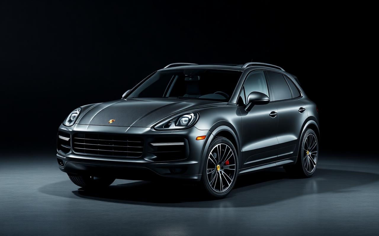 Porsche Cayenne Full body view — custom carbon fiber and fiberglass modification by CFGMOD