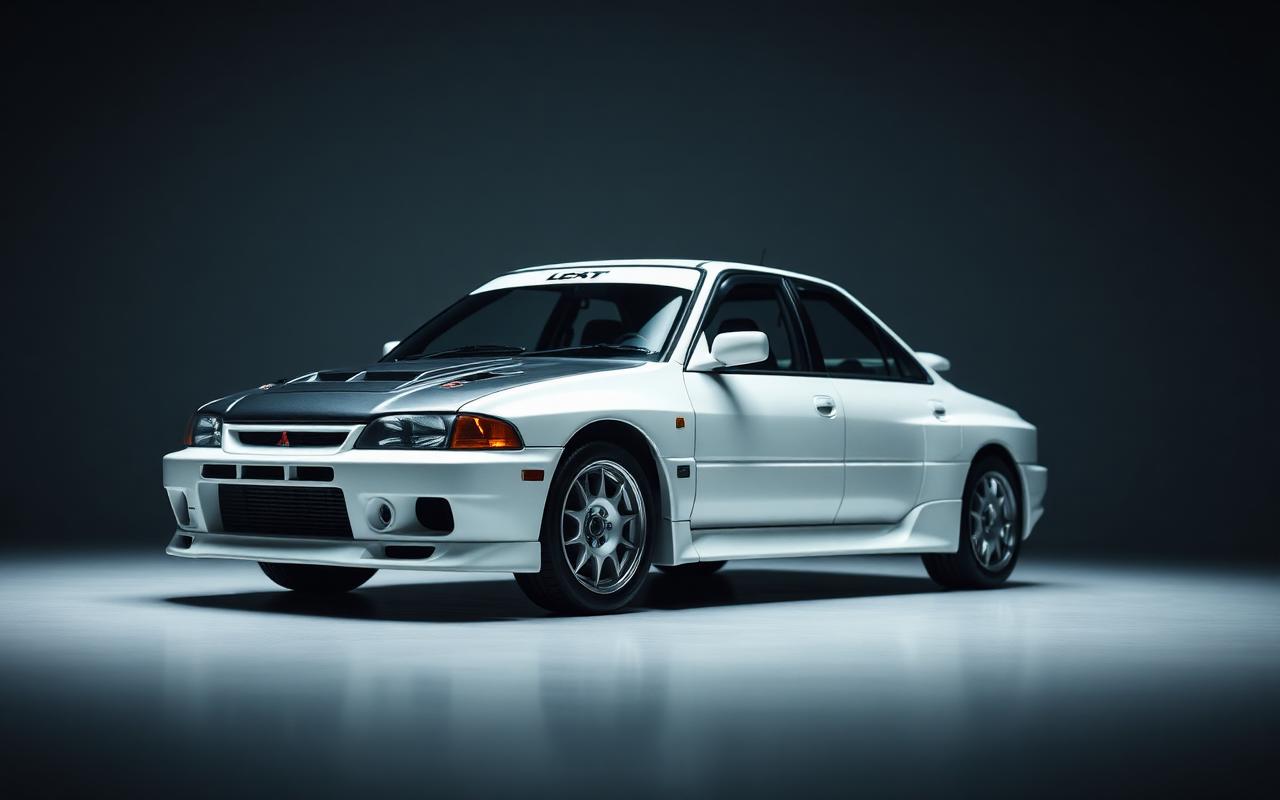 Lancer Evolution I–III Full body view — custom carbon fiber and fiberglass modification by CFGMOD