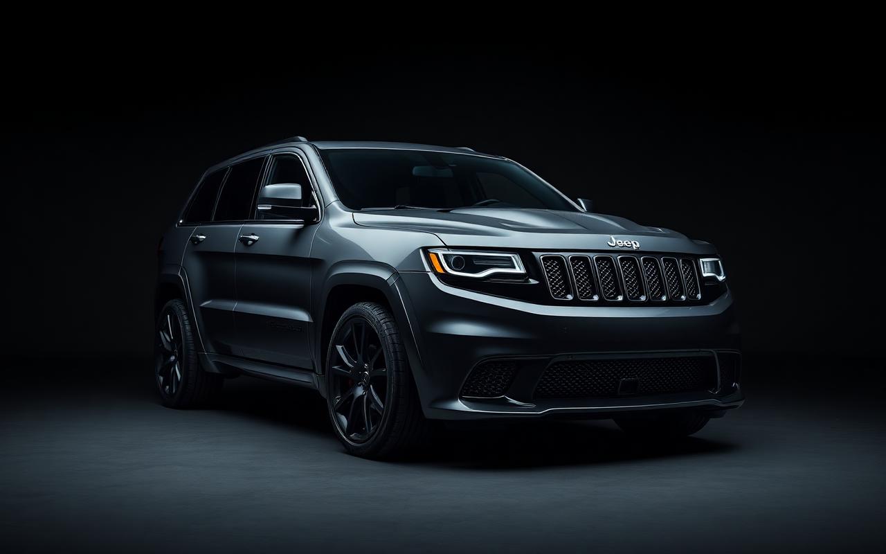 Jeep Grand Cherokee Full body view — custom carbon fiber and fiberglass modification by CFGMOD