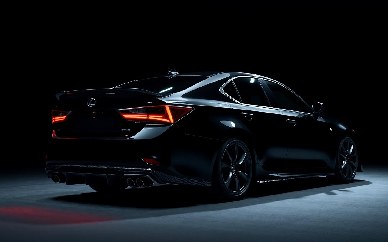 Lexus GS Full body view — custom carbon fiber and fiberglass modification by CFGMOD