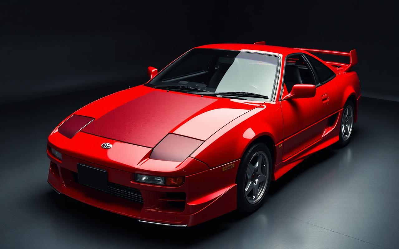 Toyota MR2 Full body view — custom carbon fiber and fiberglass modification by CFGMOD