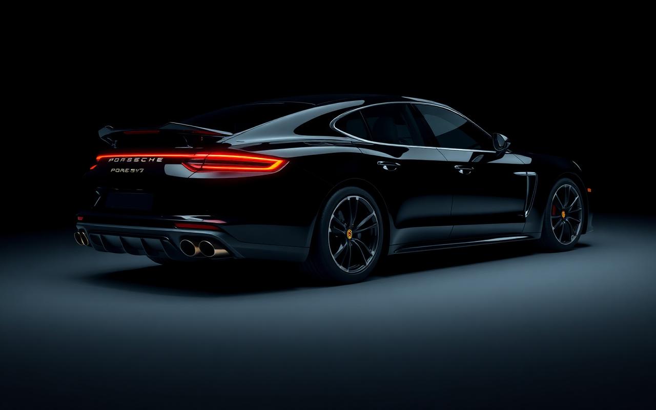 Porsche Panamera 970 Full body view — custom carbon fiber and fiberglass modification by CFGMOD