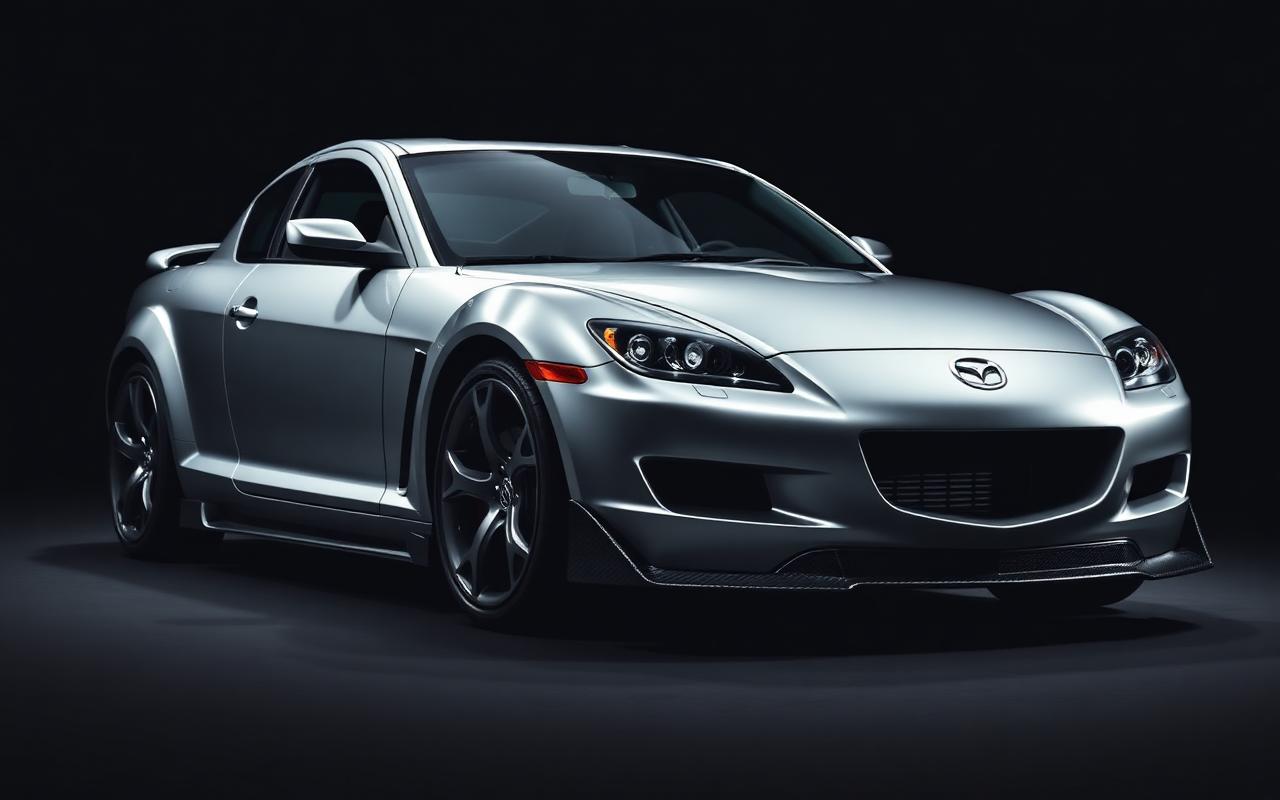 Mazda RX-8 Full body view — custom carbon fiber and fiberglass modification by CFGMOD