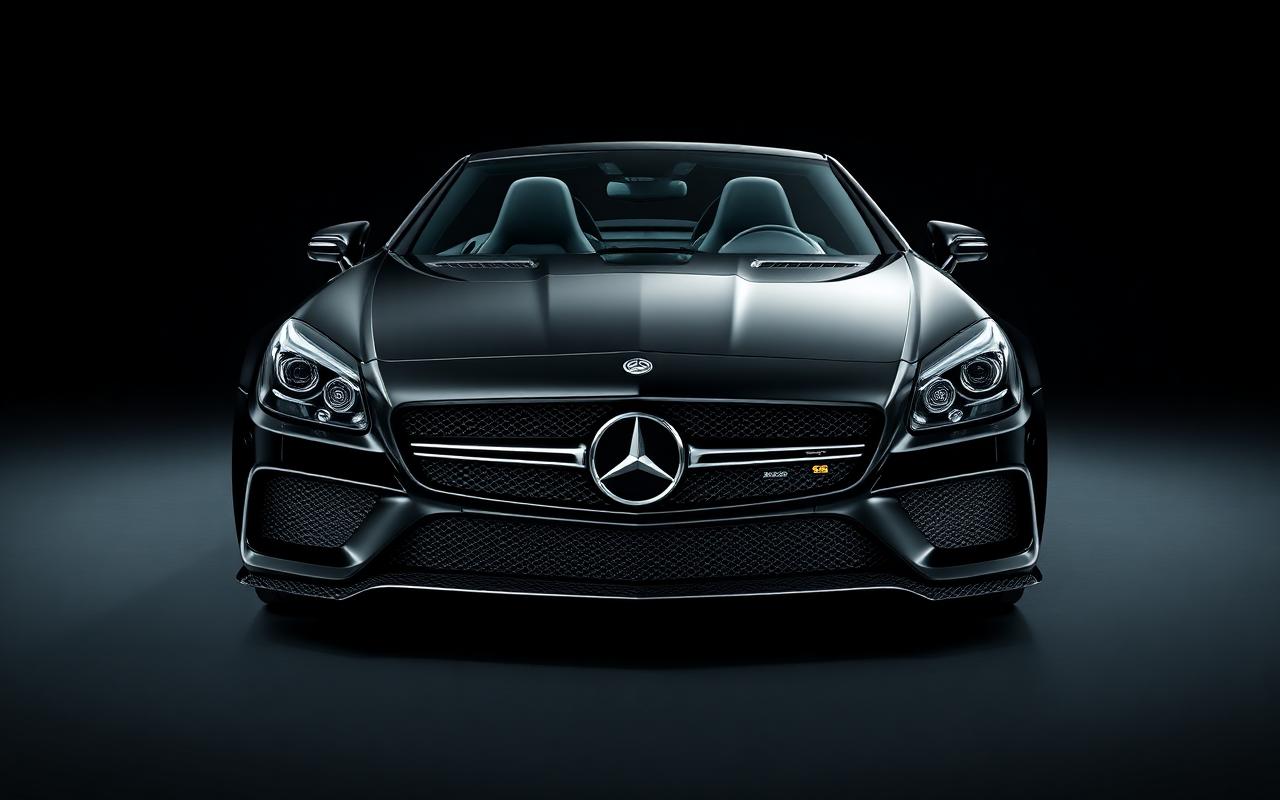 Mercedes-Benz SLS R171 Full body view — custom carbon fiber and fiberglass modification by CFGMOD