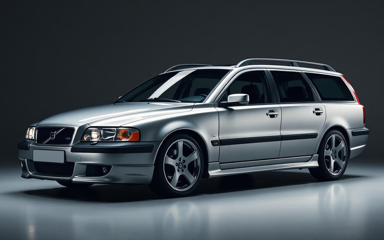 Volvo V70 Full body view — custom carbon fiber and fiberglass modification by CFGMOD